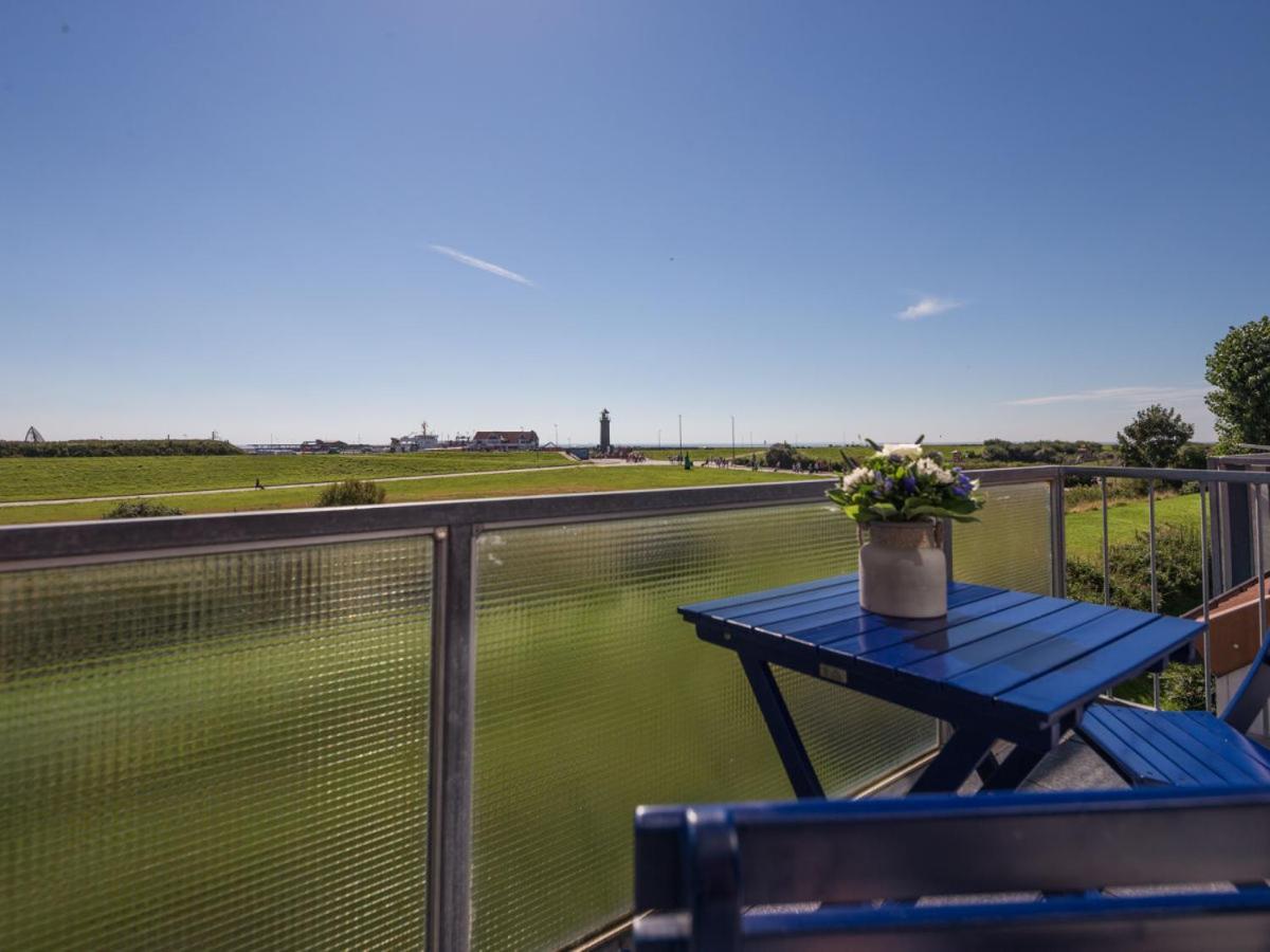 Deichknutt Himmel - Mit Hafen Und Meerblick Juist Exterior photo